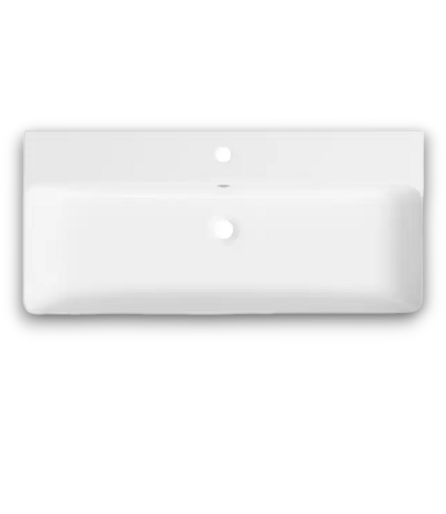 53240 Turner Vitreous China Wall Mount Bathroom Sink 35.5"