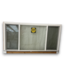 53242 White Vinyl Vent/Fixed/Vent Slider Window 96" x 48"