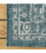 53249 Santa Monica Malta Teal/Gray Area Rug 8 x 10