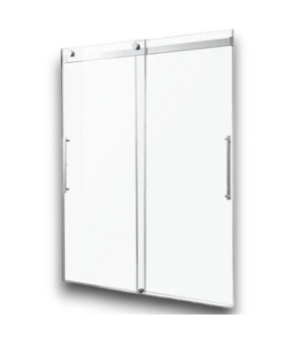 53263 Stellar Frameless Bypass Sliding Shower Door 60"W