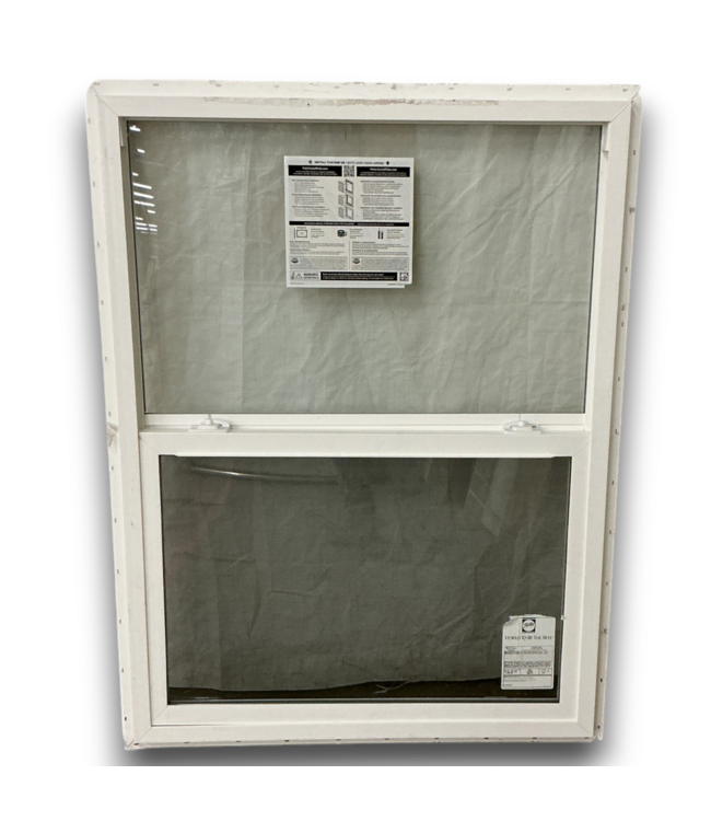 53270 White Single Hung Vinyl Window 35.5"W x 47.5"H