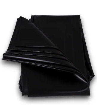 53275 Black PVC Fish Pond Liner 180 Gallon