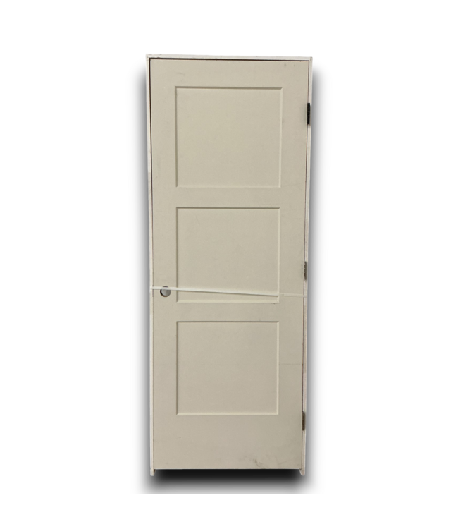 53281 Prehung 30x80 3-panel Recessed Interior Door LH