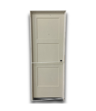 53281 Prehung 30x80 3-panel Recessed Interior Door LH