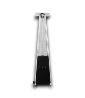 53285 Black Steel Floorstanding Liquid Propane Patio Heater