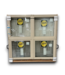 53294 Tan Vinyl 2-Fixed/2-Awning Window 65.5" x 61.5"