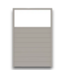 53299 Gray Vinyl Flat Top Fence Panel 4'W x 6'H