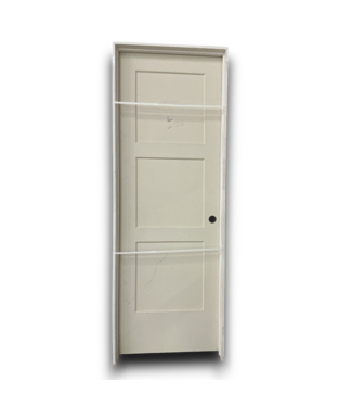 53307 Prehung 3-Panel  Interior Door LH 28" x 80"