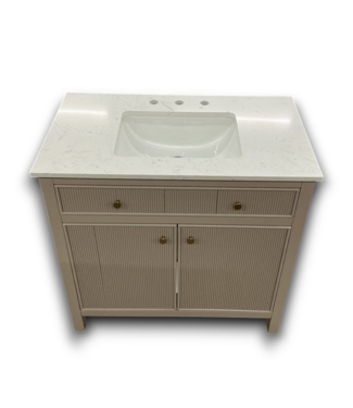 53315 Sandbanks Single Sink Bathroom Vanity w/Top 36"W
