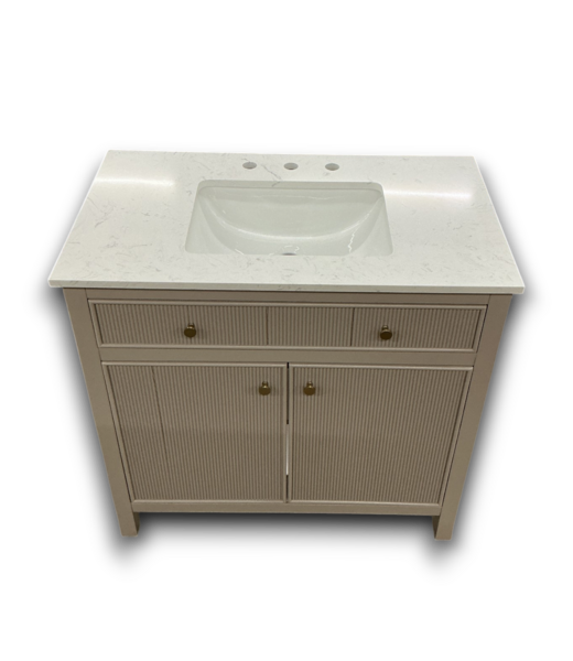 53315 Sandbanks Single Sink Bathroom Vanity w/Top 36"W