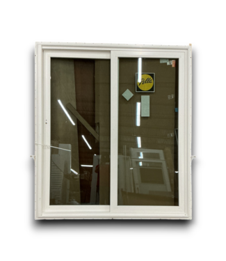 53322 White Left Hand Vinyl Sliding Patio Door 79.5"x 70.5"