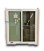53322 White Left Hand Vinyl Sliding Patio Door 79.5"x 70.5"