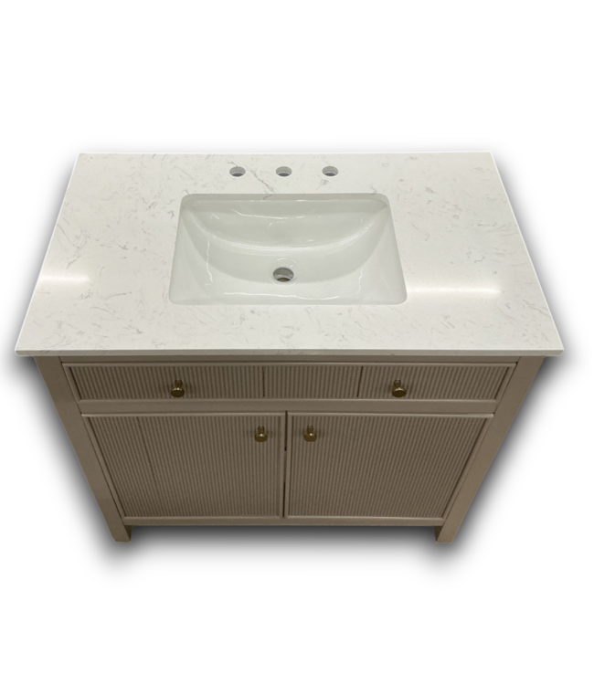 53315 Sandbanks Single Sink Bathroom Vanity w/Top 36"W