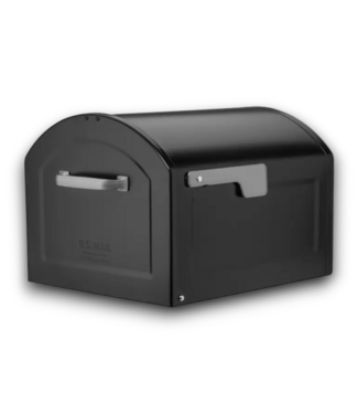53323 XL Satin Black Metal Mailbox