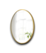 53328 Large Golden Oval Mirror 24"x 36"
