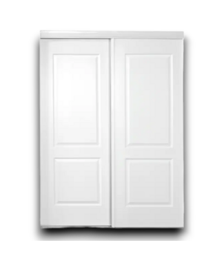 53335 60X80 White 2-Panel Prefinished Closet Sliding Door