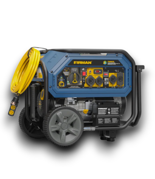 53341 Electric/Pull Start Tri Fuel Portable Generator