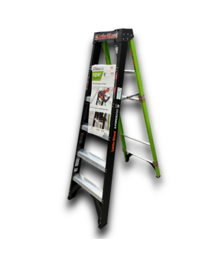 53342 Fiberglass A-Force Step Ladder 6'
