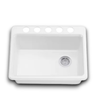 53345 Riverby Undermount Single Bowl Kitchen Sink 27"