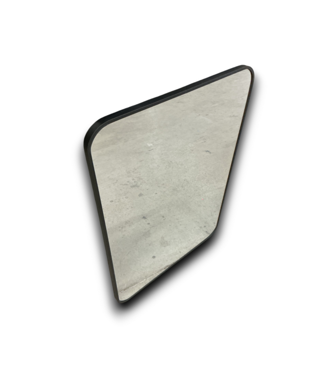 53347 Rectangle Black Framed Wall Mirror 20 x 28