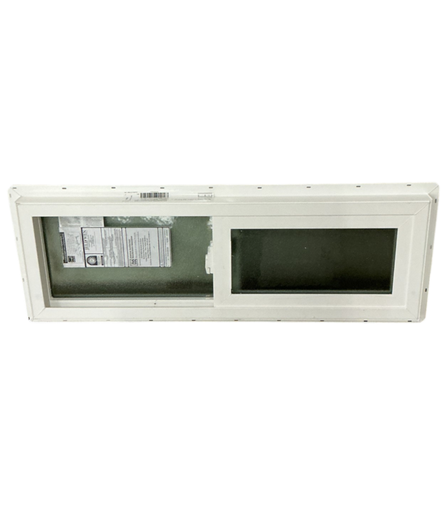 53351 White Vinyl Slider Window 35.5" x 11.5"
