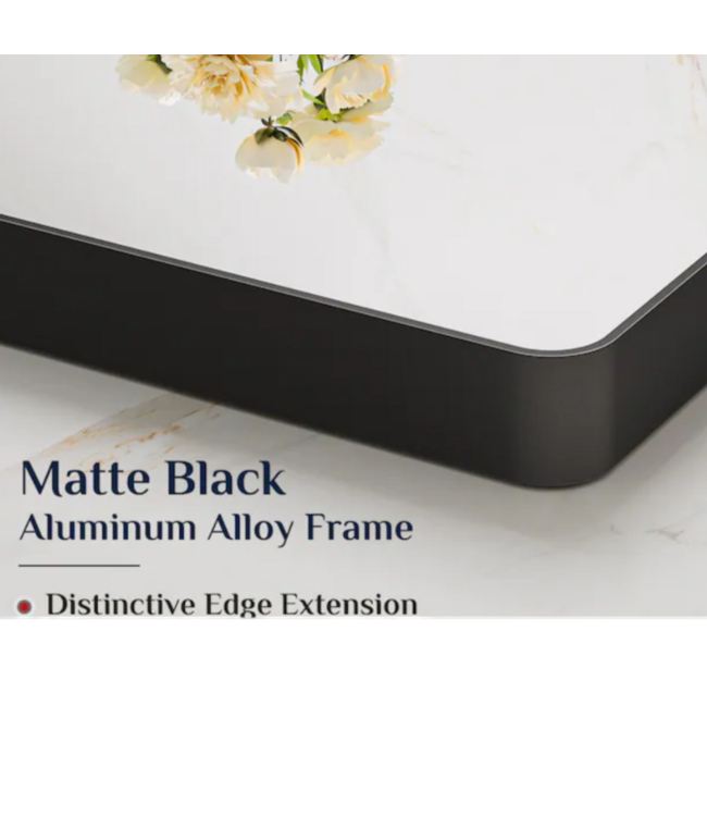 53359 Rectangle Matte Black Framed Wall Mirror 16 x 24