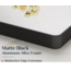 53359 Rectangle Matte Black Framed Wall Mirror 16 x 24