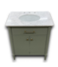 53364 Minty Green Single Bathroom Vanity w/Top 30"