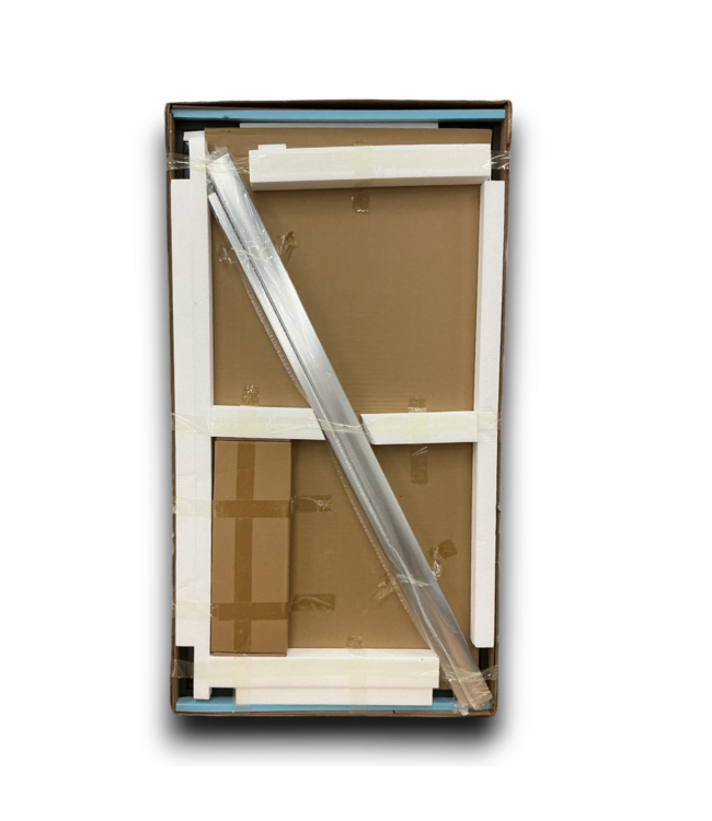 53365 Framed Double Bypass Sliding Bathtub Door 56" to 60"W