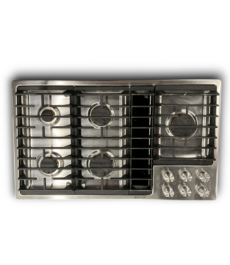 53366 Stainless Steel Downdraft Cooktop 36"