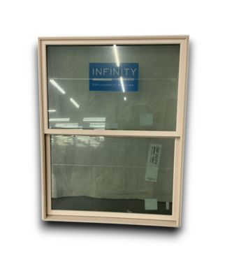 53375 Tan Vertical Slider Window 47.5" x 61.25"