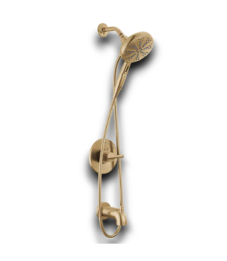 53382 Nicoli Champagne Bronze Bathtub & Shower Faucet
