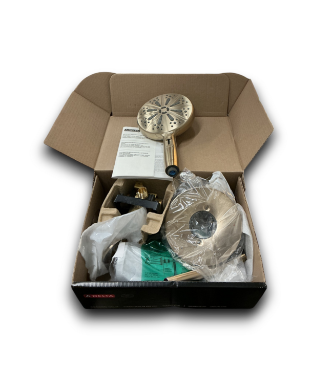 53382 Nicoli Champagne Bronze Bathtub & Shower Faucet