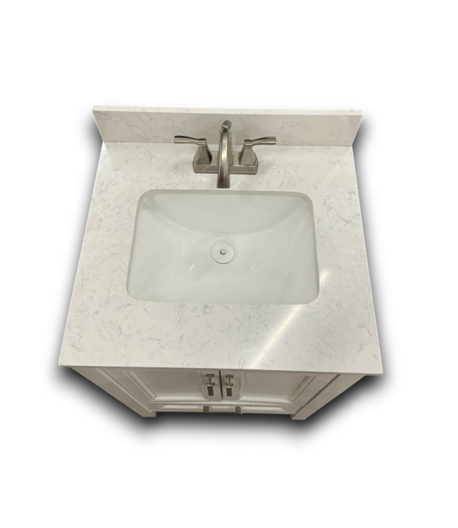 53367 Crest Hill Bathroom Vanity With Top And Faucet 24"