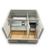 53379 Cloud Gray Bathroom Vanity Base 36"