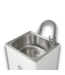 53381 White Freestanding Cabinet Utility Tub with Faucet
