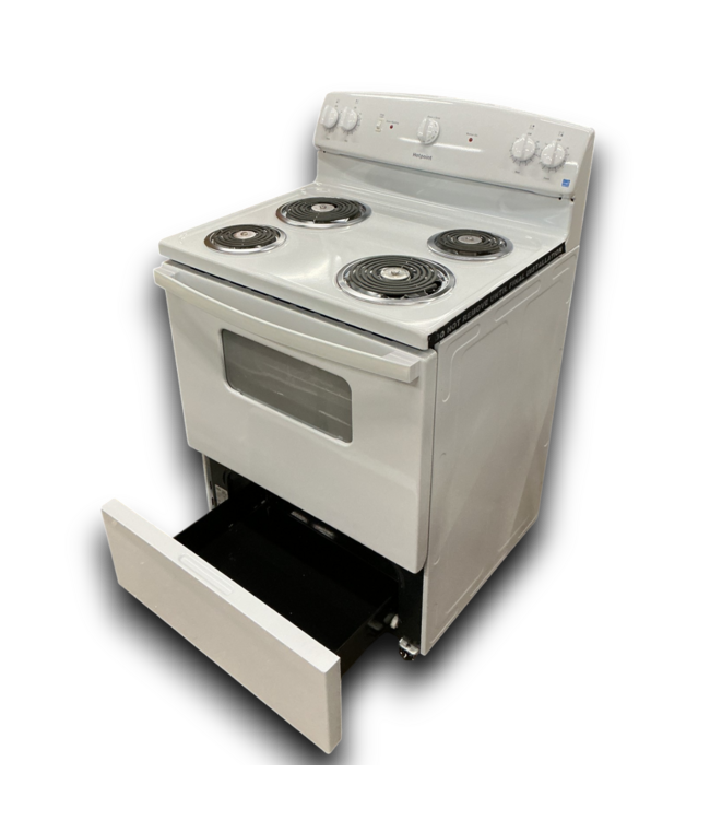 53388 White Electric Freestanding Range 30"W