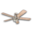 53387 Brushed Nickel and Bamboo Blades 52" Ceiling Fan