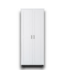 53389 White MDF Storage Cabinet With 2 Doors