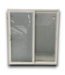 53395 Vinyl Sliding Patio Door with Blinds 79.5"W x 71.5"H