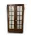 53398 Oak 10-Gridded Glass Interior French Door 47.75" x 80"