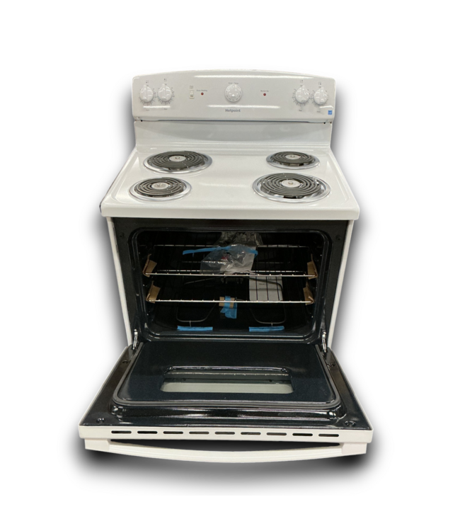 53388 White Electric Freestanding Range 30"W