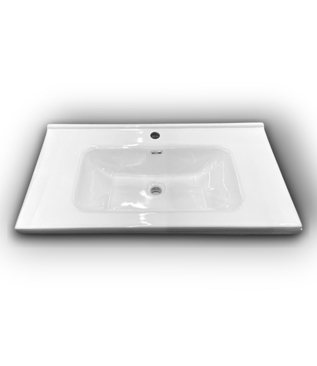 53384 White Porcelain Sink Top 36"W