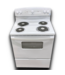 53388 White Electric Freestanding Range 30"W