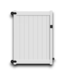 53404 White Vinyl Fence Gate 5' x 6' (Unassembled)