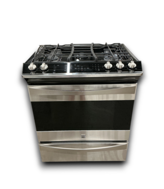 53408 Stainless Steel Slide-In Gas Range 31.5"W