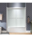 53418 Double Sliding Framed Bathtub Door 60"W x 60"H