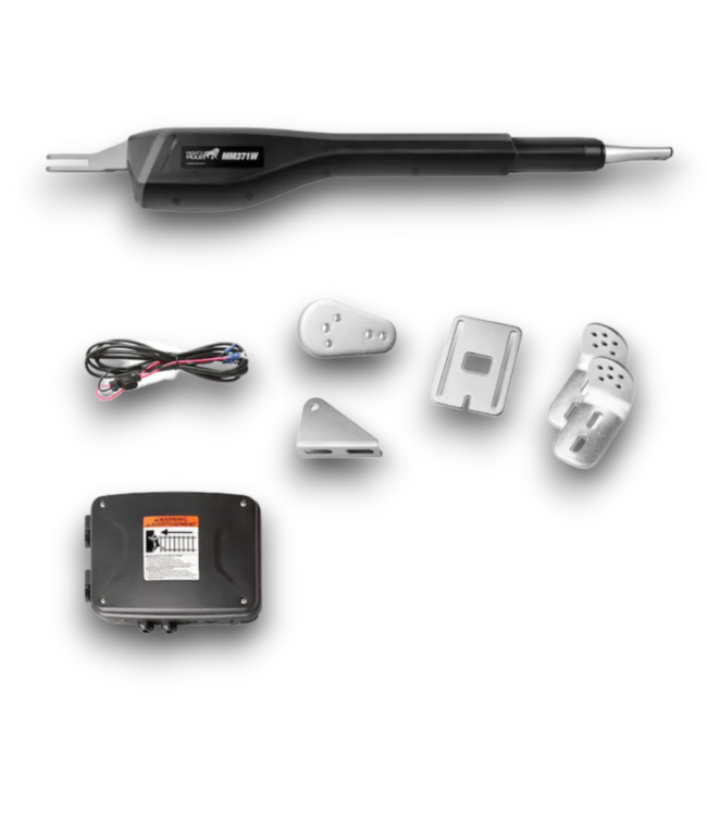 53422 Single Swing Universal Battery Driveway Gate Opener Kit 16'