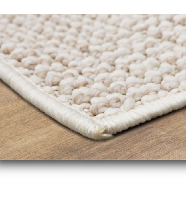 53423 Milo Loomed Ivory Square Indoor Area Rug 9 x 9