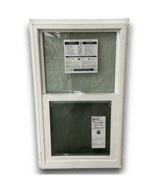 53424 White Vinyl Single Hung Window 23-1/2"W x 41-3/4"H
